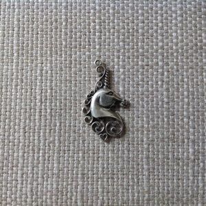 Sterling Silver Unicorn Charm